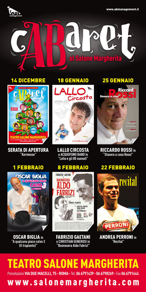 cABaret da dicembre a febbraio