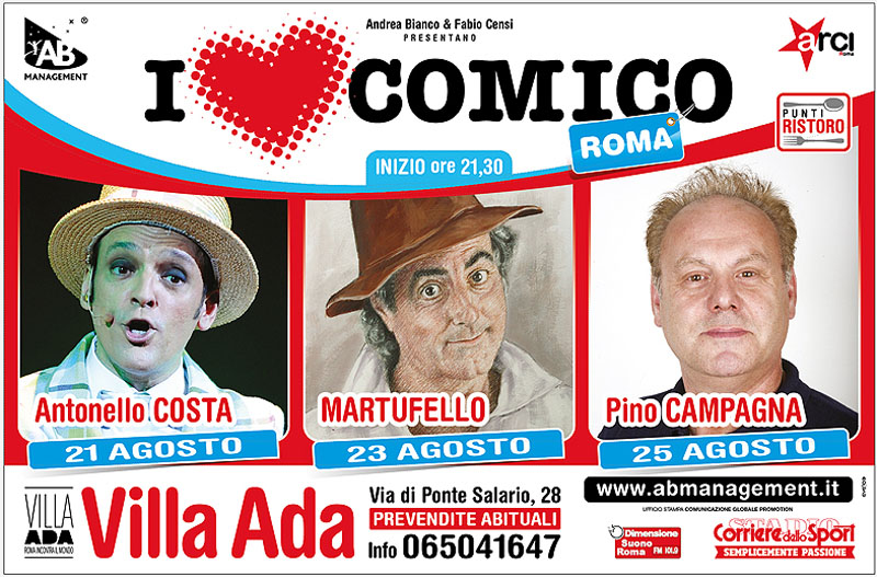 I Love Comico - Costa, Martufello, Campagna
