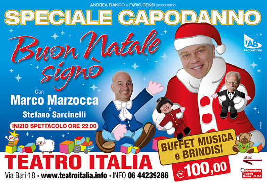 Buon Natale Signò - Speciale Capodanno mercoledì 31 dicembre 2014