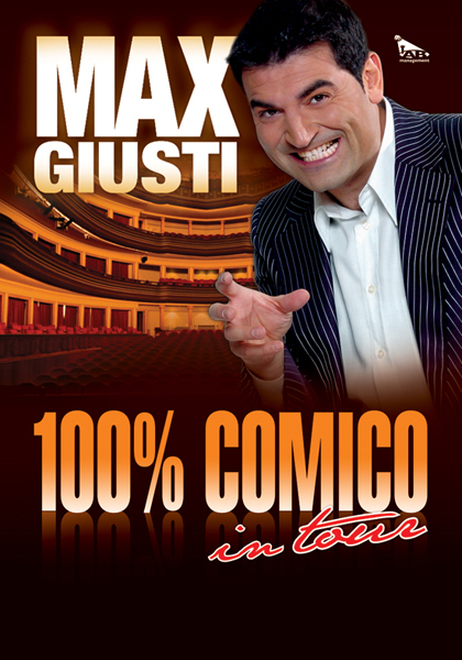 Max Giusti in 100% Comico venerdì 27 luglio 2012