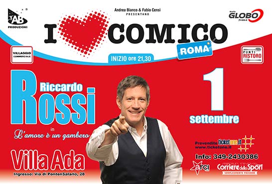 Riccardo Rossi - I Love Comico martedì 1 settembre 2015