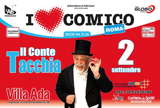 Il Conte Tacchia - I Love Comico