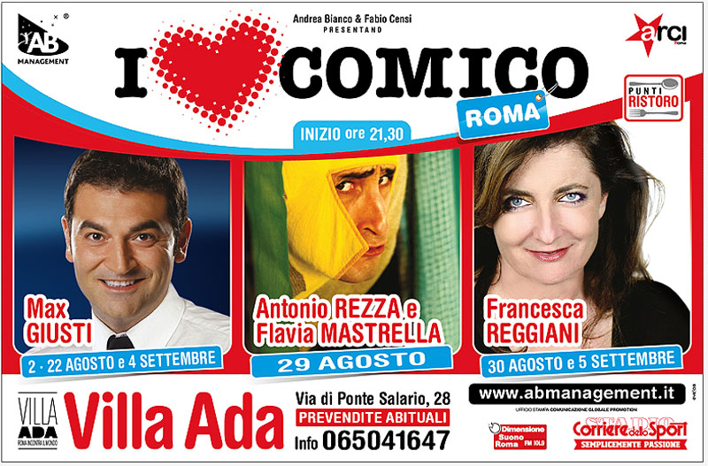 I Love Comico - Giusti, Rezza e Mastrella, Reggiani