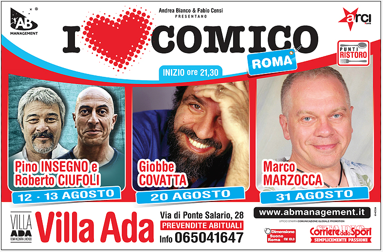 I Love Comico - Insegno e Ciufoli, Covatta, Marzocca